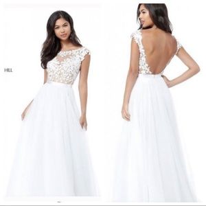 Sherri Hill White Prom/Pageant/Wedding Gown SALE!!